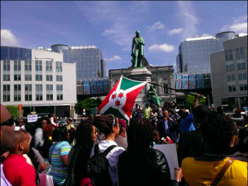 Burundi March Brussels
