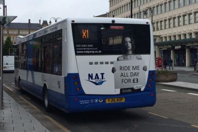 South Wales bus advert