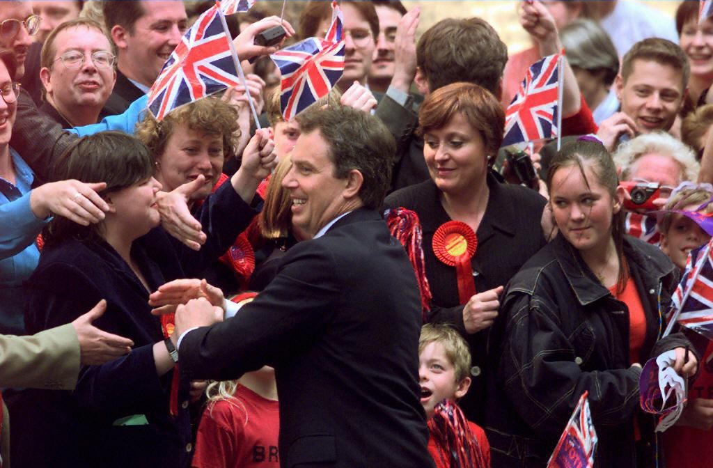 Tony Blair Labour election 1997 Tony Blair Labour election 1997