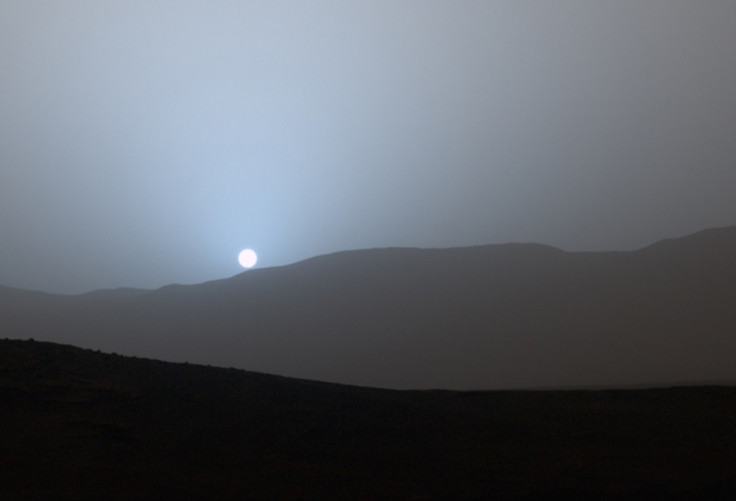 mars sunset