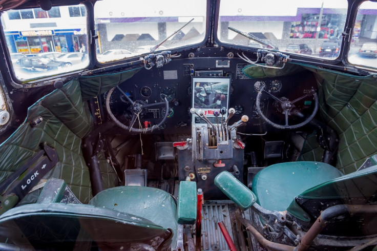 McDonald's plane cockpit