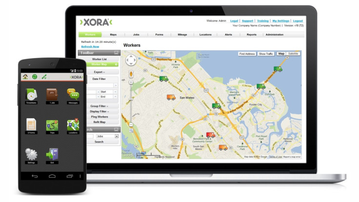 Xora mobile workforce management app
