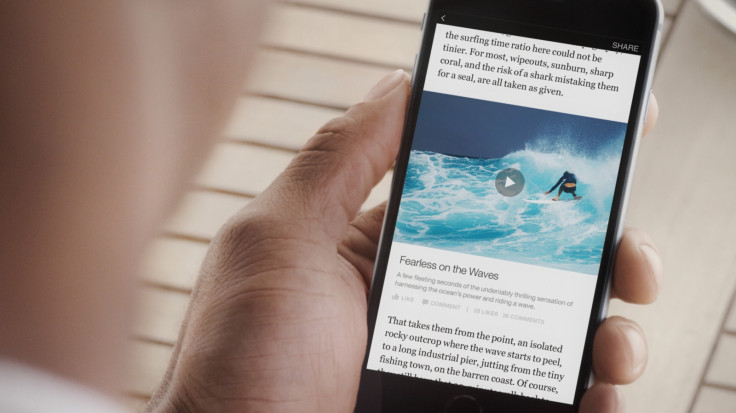 Facebook Instant Articles