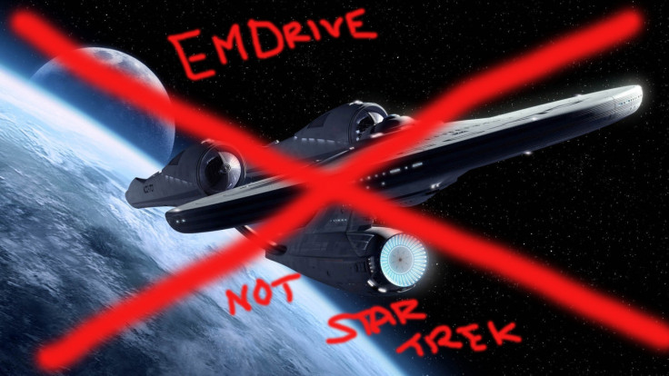EmDrive, not Star Trek