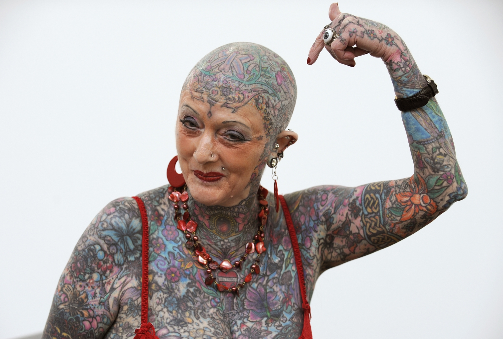 World's most tattooed female senior citizen Isobel Varley dies IBTimes UK