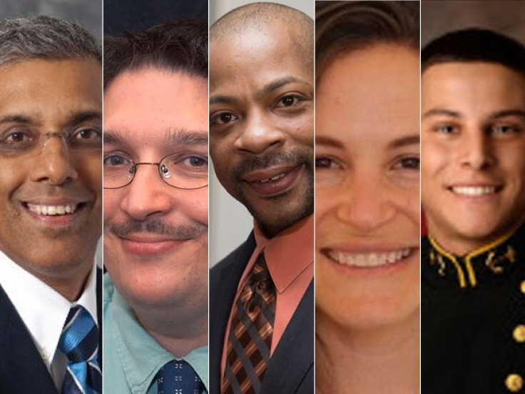 Five of the eight victims of Amtrak188