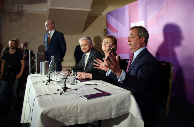 Nigel Farage and Ukip team