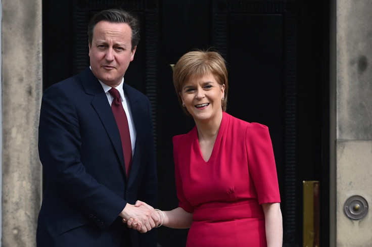 David Cameron and Nicola Sturgeon