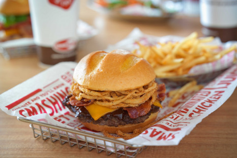 Smashburger burger and fries