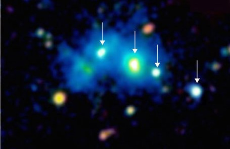 4 quasars together