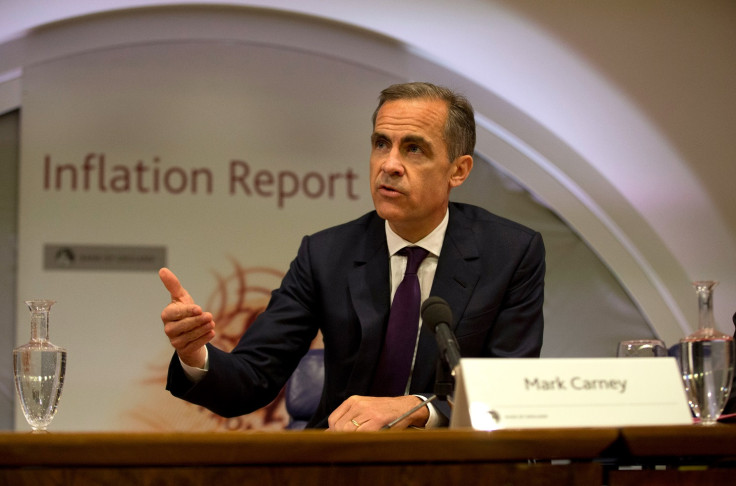 Bank of England governor Mark Carney