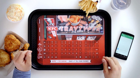 Meet the KFC Tray Typer wireless keyboard