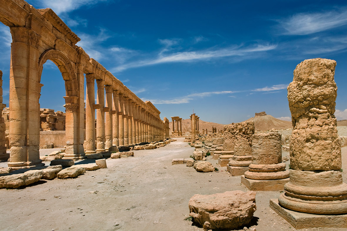 Palmyra Ancient Unesco World Heritage Site In Danger Of Being 