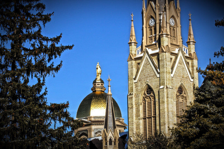 Notre Dame University in Indiana