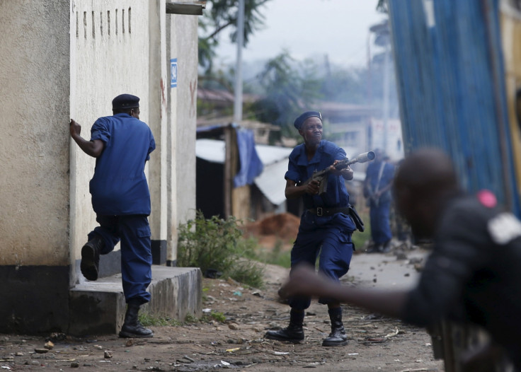 Burundi Musaga protest