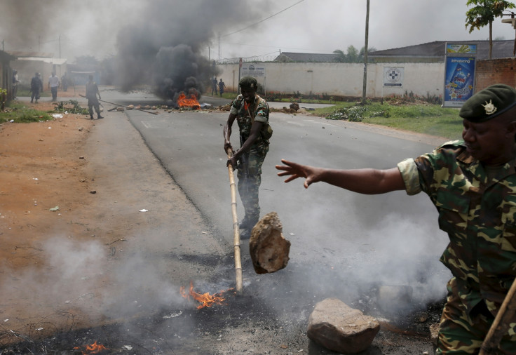 Burundi Musaga protest