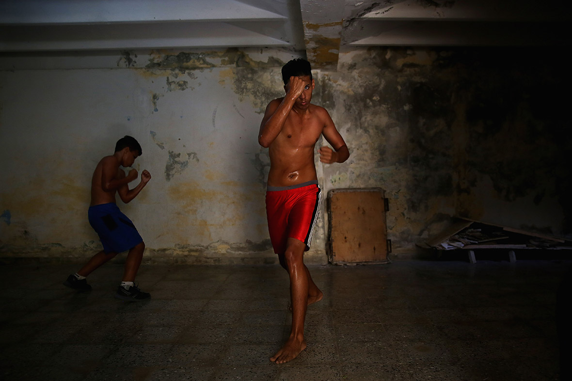 Boxing Cuba Ezra Shaw