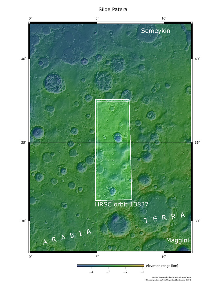 mars supervolcano