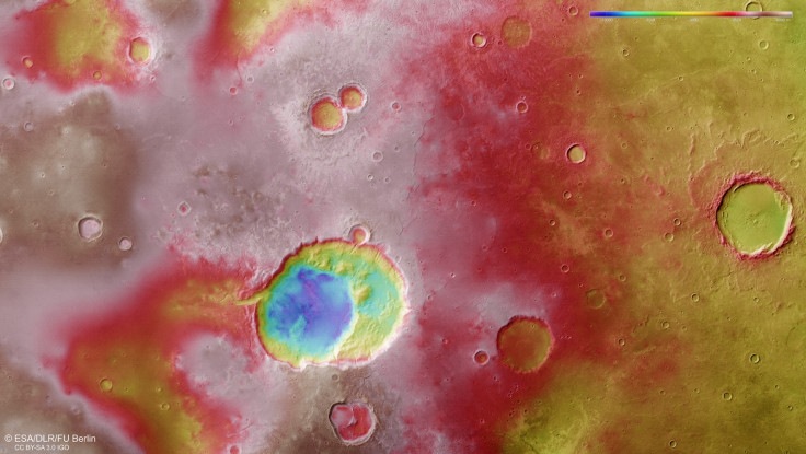 mars supervolcano