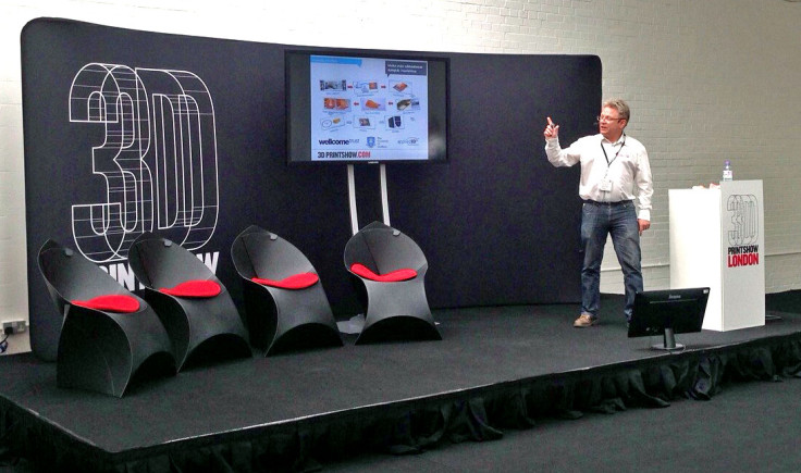 Steve Roberts at the 3D Printshow 2015