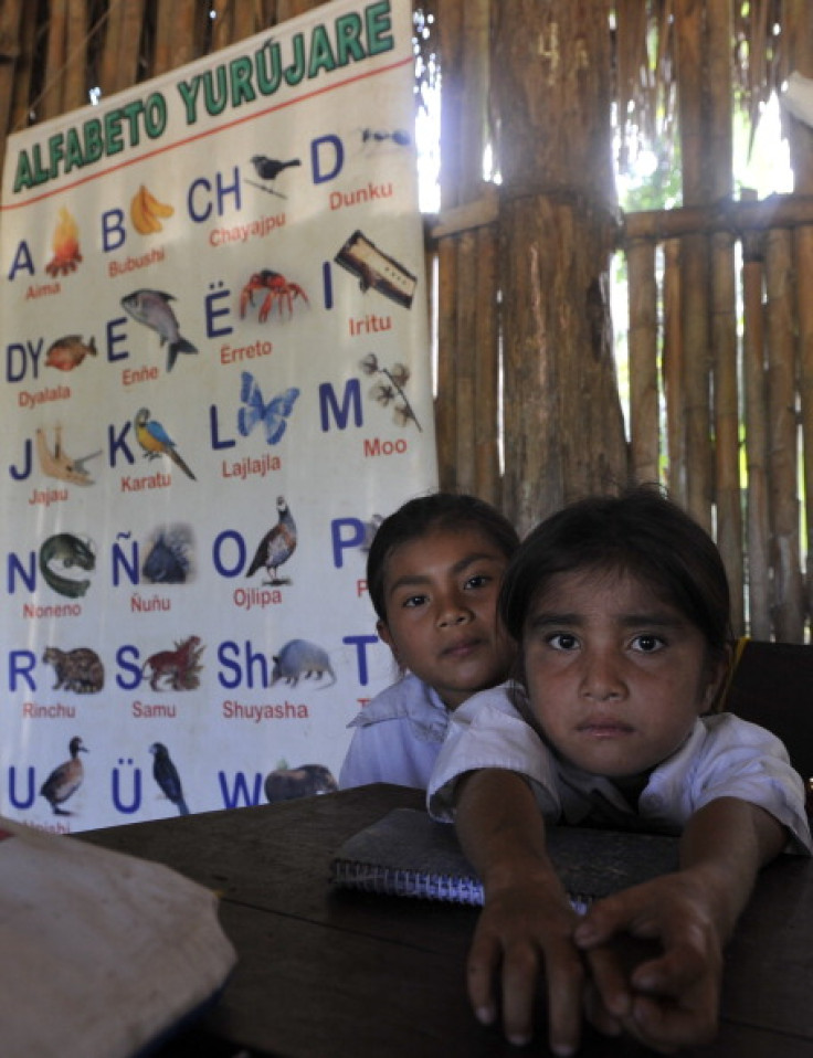 School children at Bolivia School