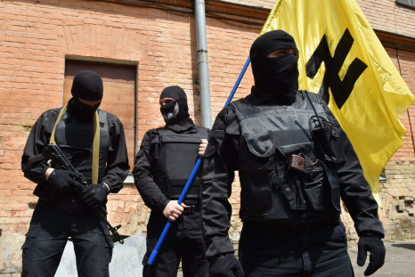 Right Sector east Ukraine fighters