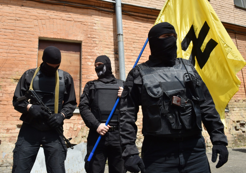 Right Sector east Ukraine fighters