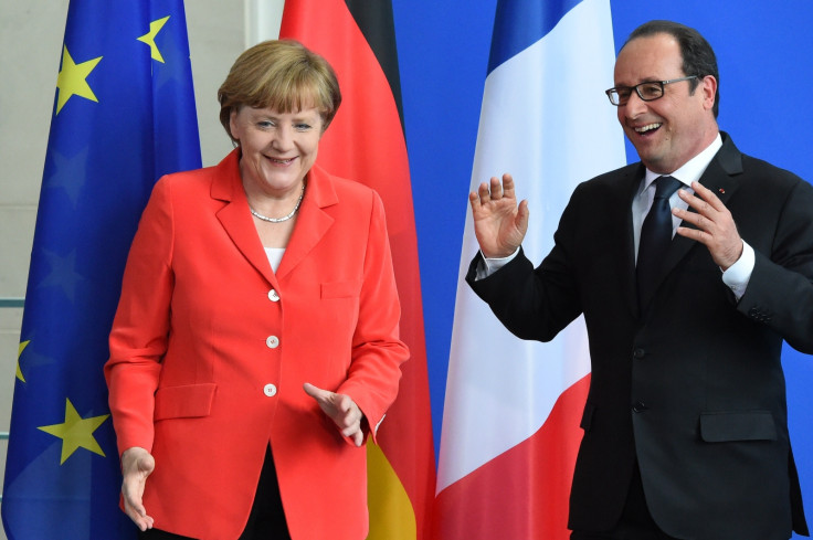 Merkel and Hollande