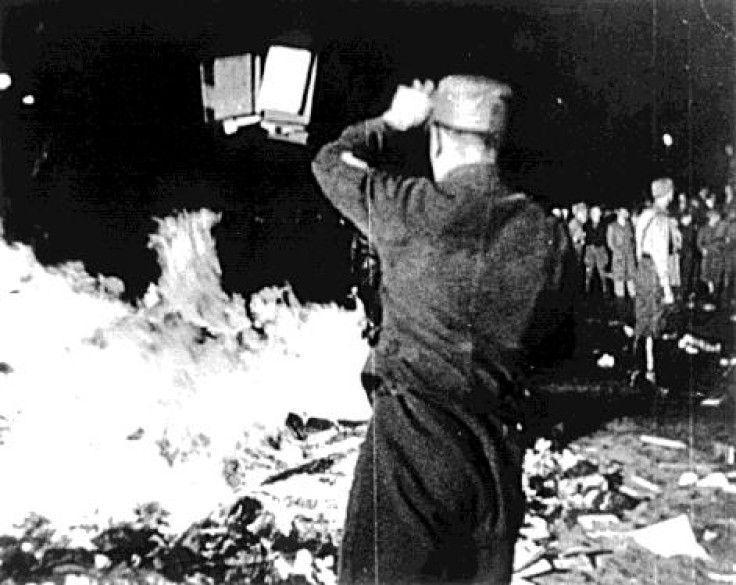 Nazi book burning