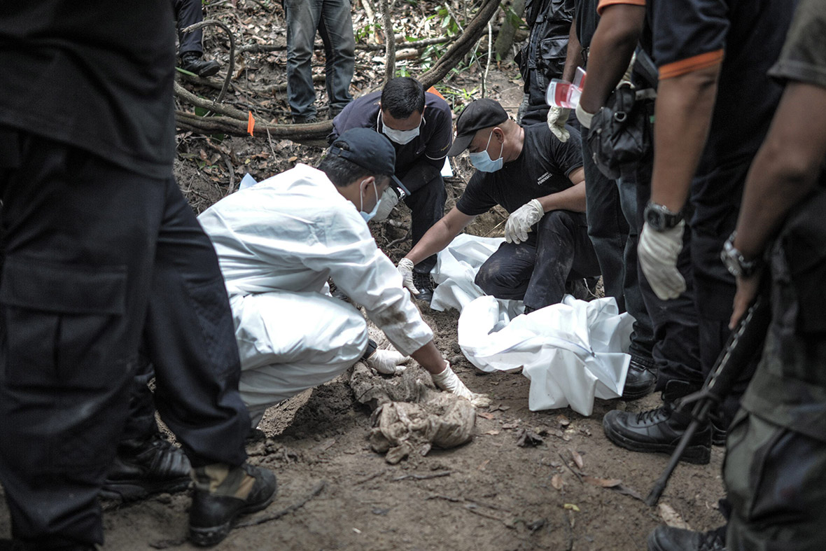 Malaysia jungle camp migrants