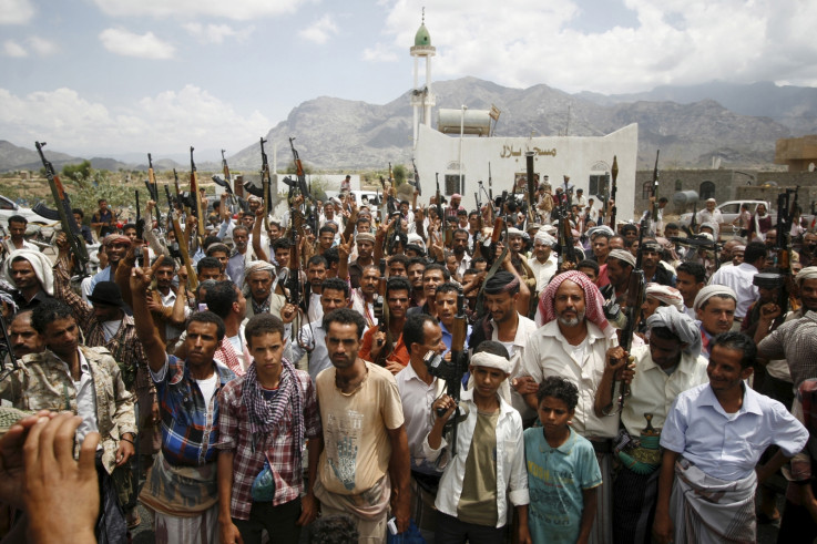 Tribesmen anti-houthi yemen taiz
