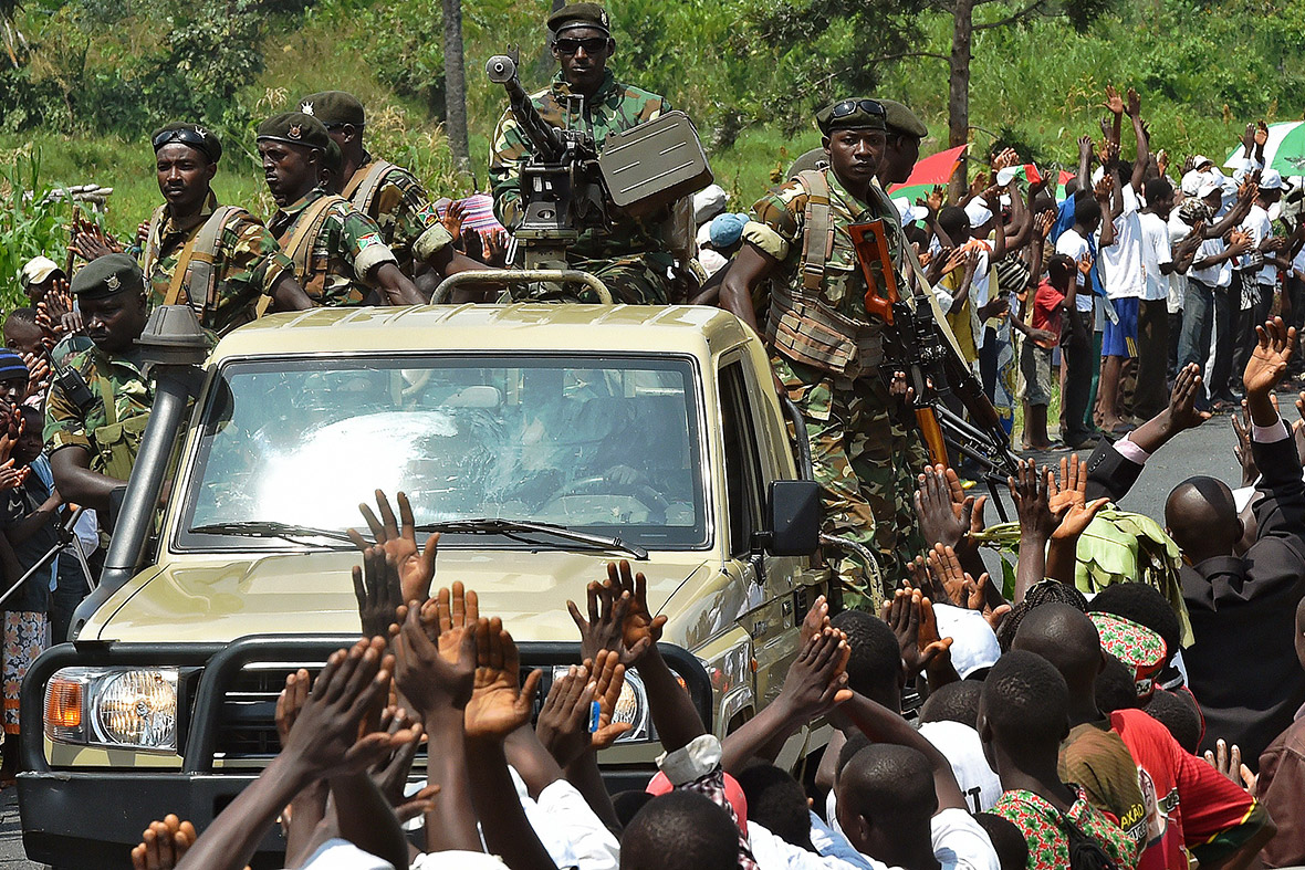 Burundi president