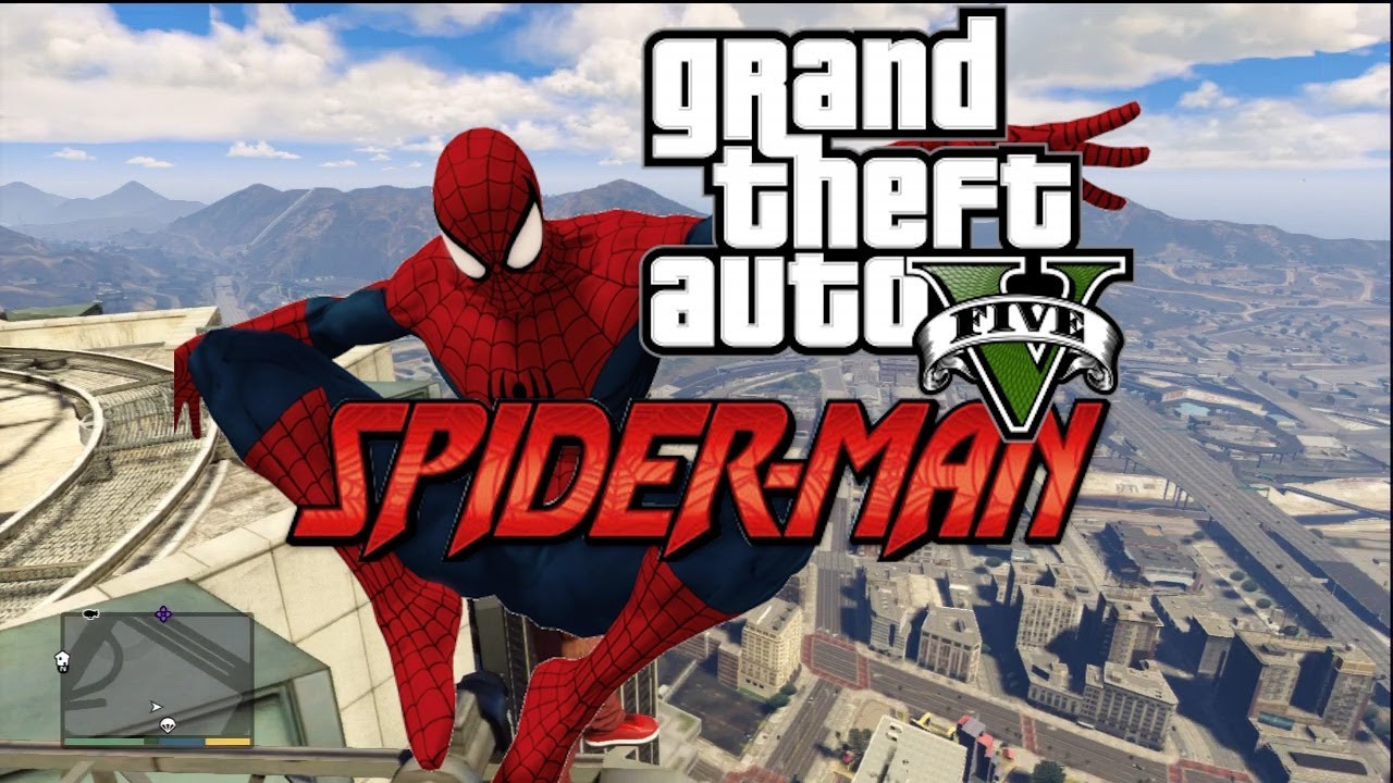 gta 5 spiderman mod