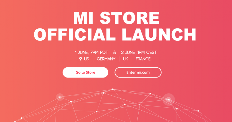 Xiaomi US UK stores launching
