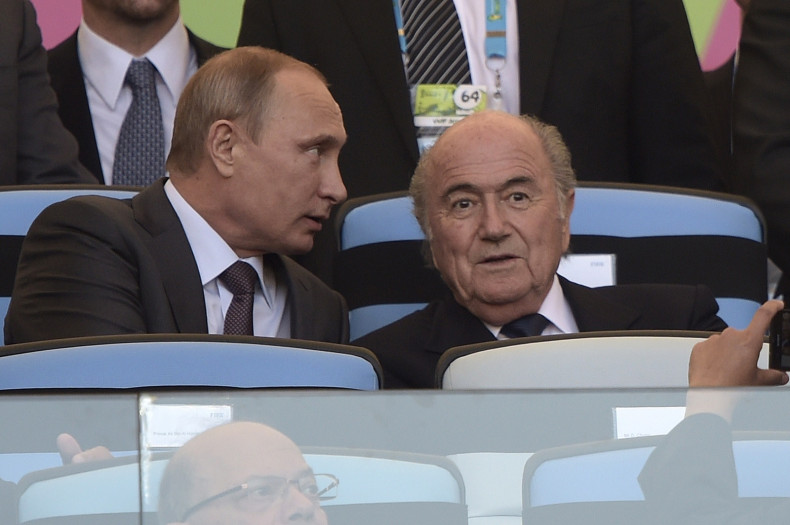 Vladimir Putin Sepp Blatter