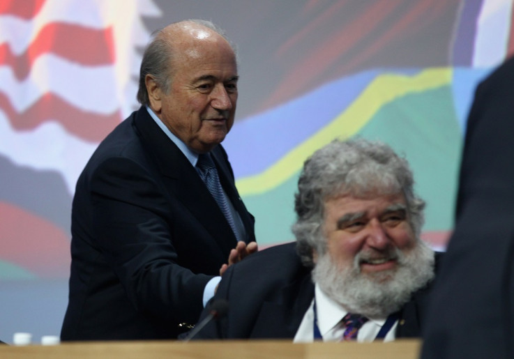 Sepp Blatter and Chuck Blazer