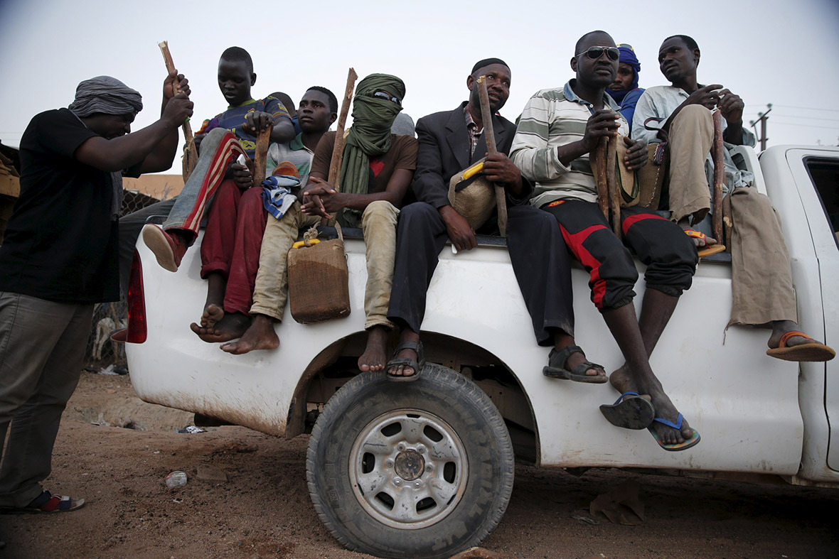 migrants Niger Libya Mediterranean