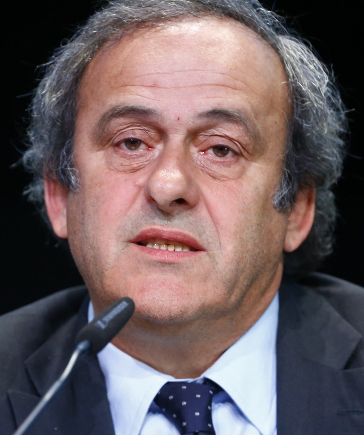 Michel Platini urges Sepp Blatter to quit