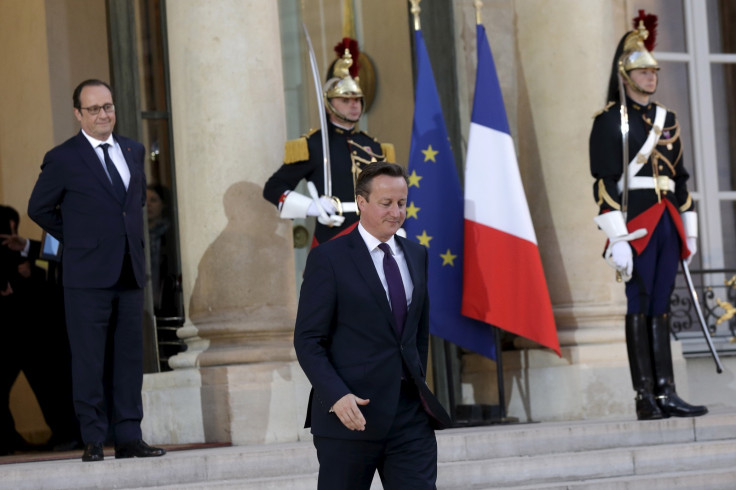 David Cameron meets Francois Hollande