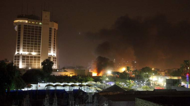 Iraq hotel bomb blasts