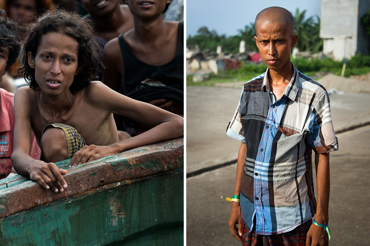 rohingya boat migrants Indonesia rescued