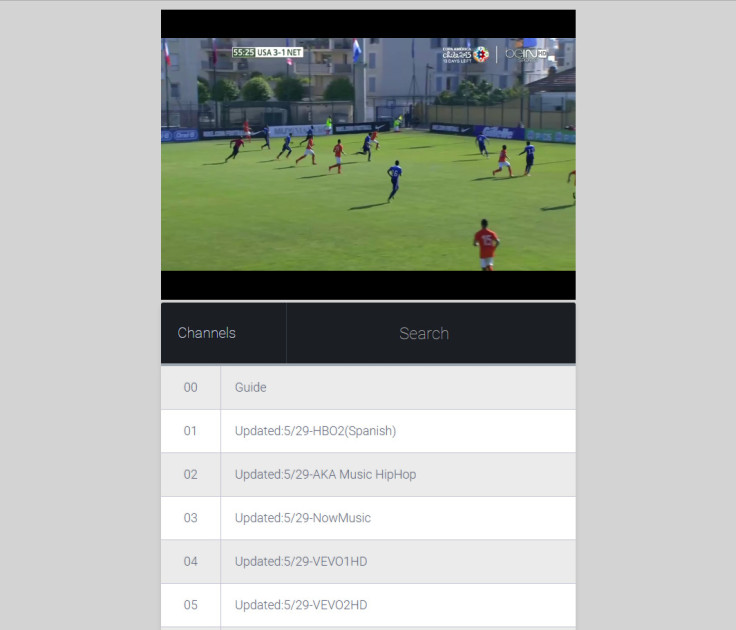 cCloud TV is also livestreaming beIN Sports