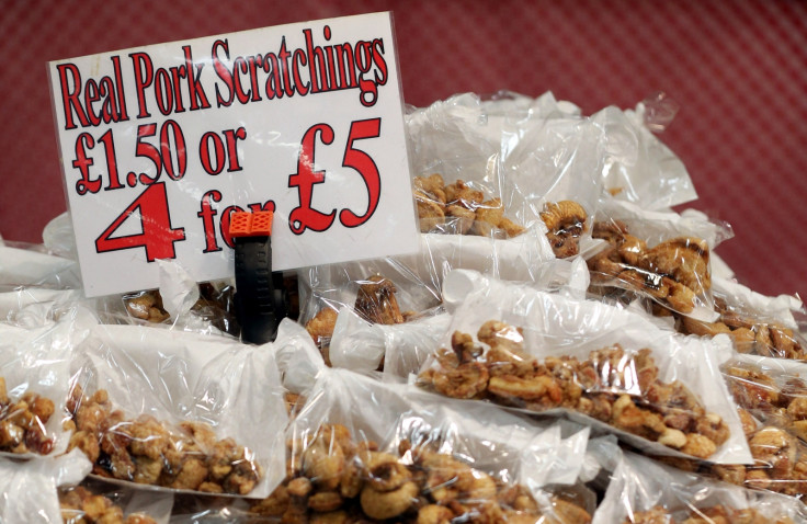 Pork scratchings bags on sale