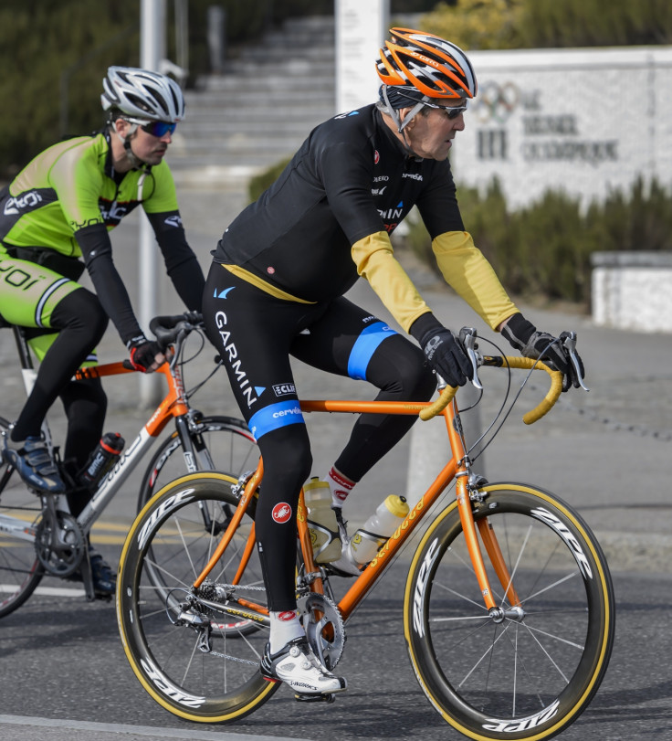 John Kerry cycling