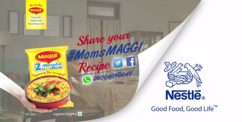 Maggi Noodles ad