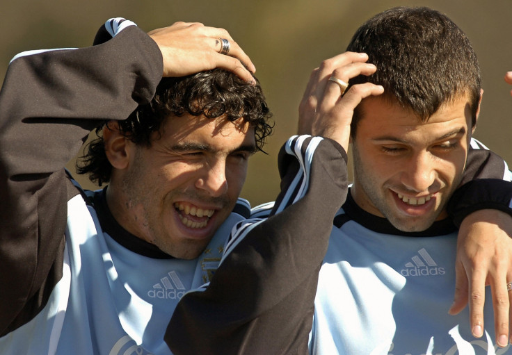 Mascherano and Tevez