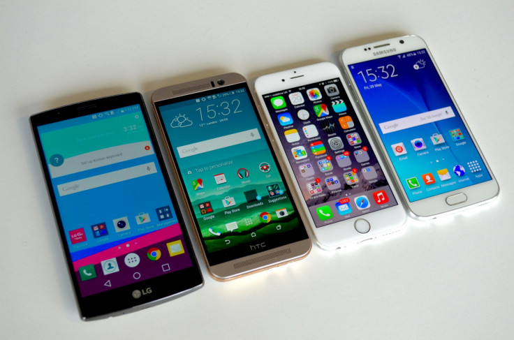 iPhone Galaxy S6 One M9 LG G4
