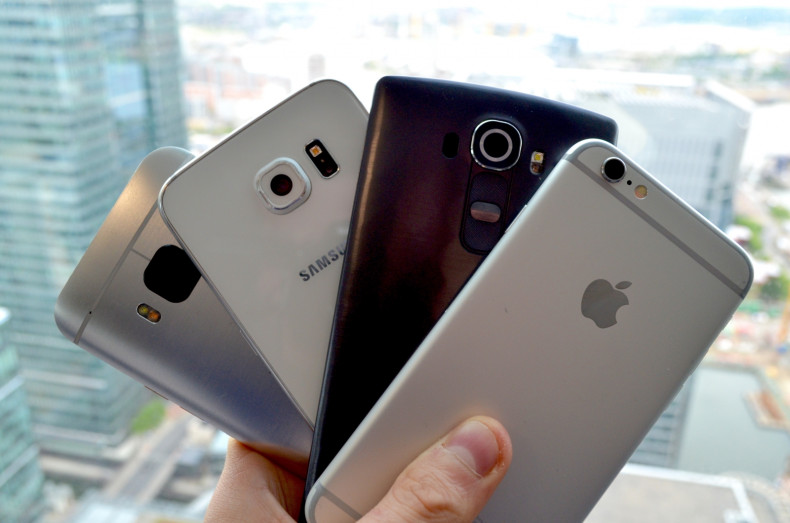iPhone 6 Galaxy S6, One M9, G4
