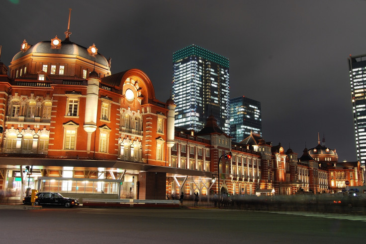 Tokyo train station Japan corpse