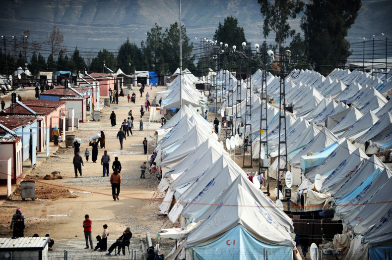 Camp for Syrian refugees in